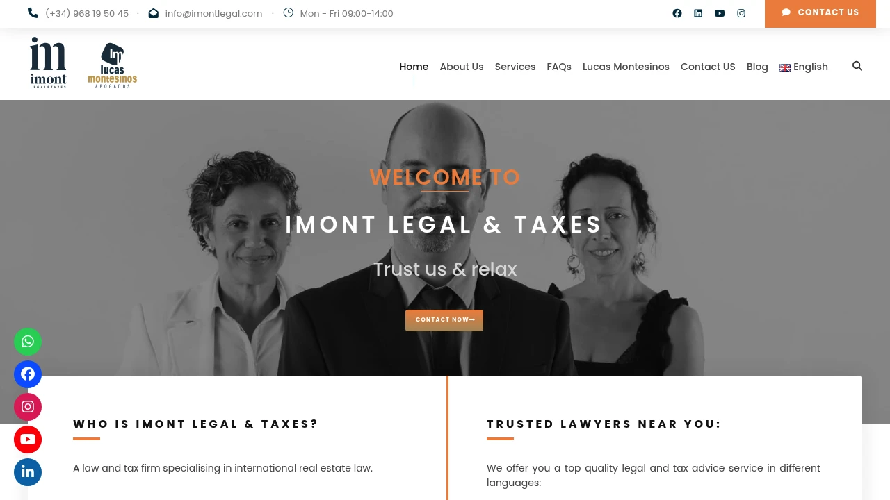 Imont Legal & Taxes Cover