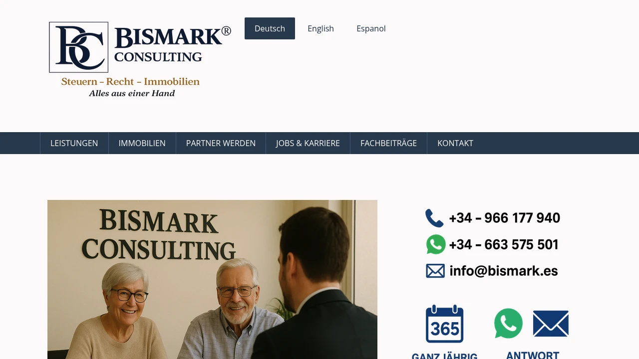 Bismark Consulting Cover