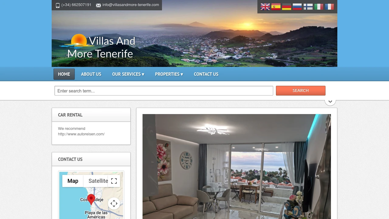 Villas and More Tenerife Cover