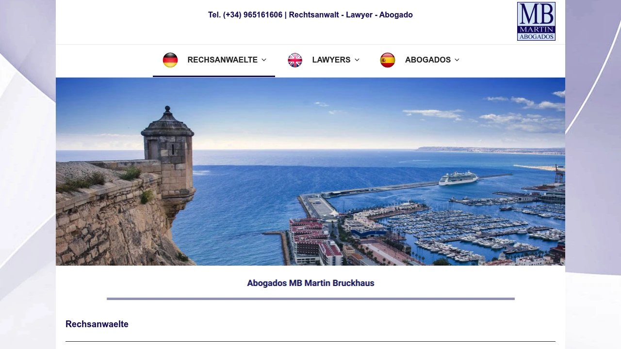 MB Martín. Abogados Cover