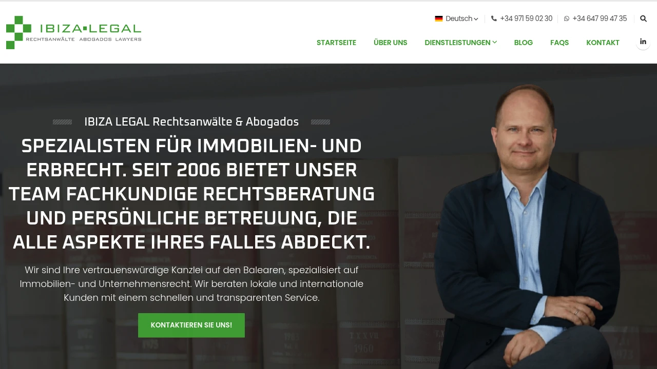 IBIZA LEGAL Rechtsanwälte & Abogados Cover