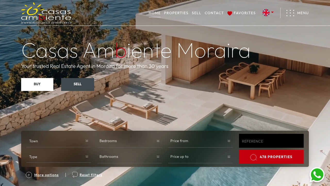 Casas Ambiente Moraira, SL Cover