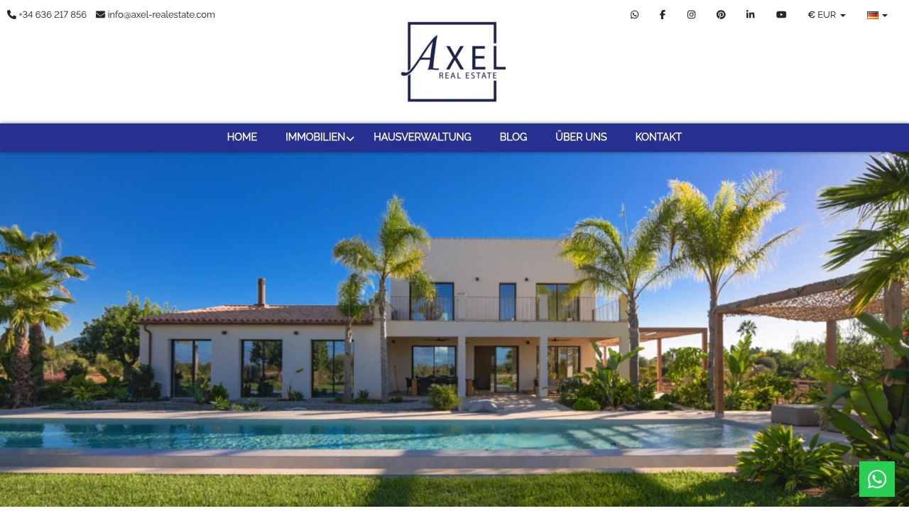 Axel Real Estate Cover