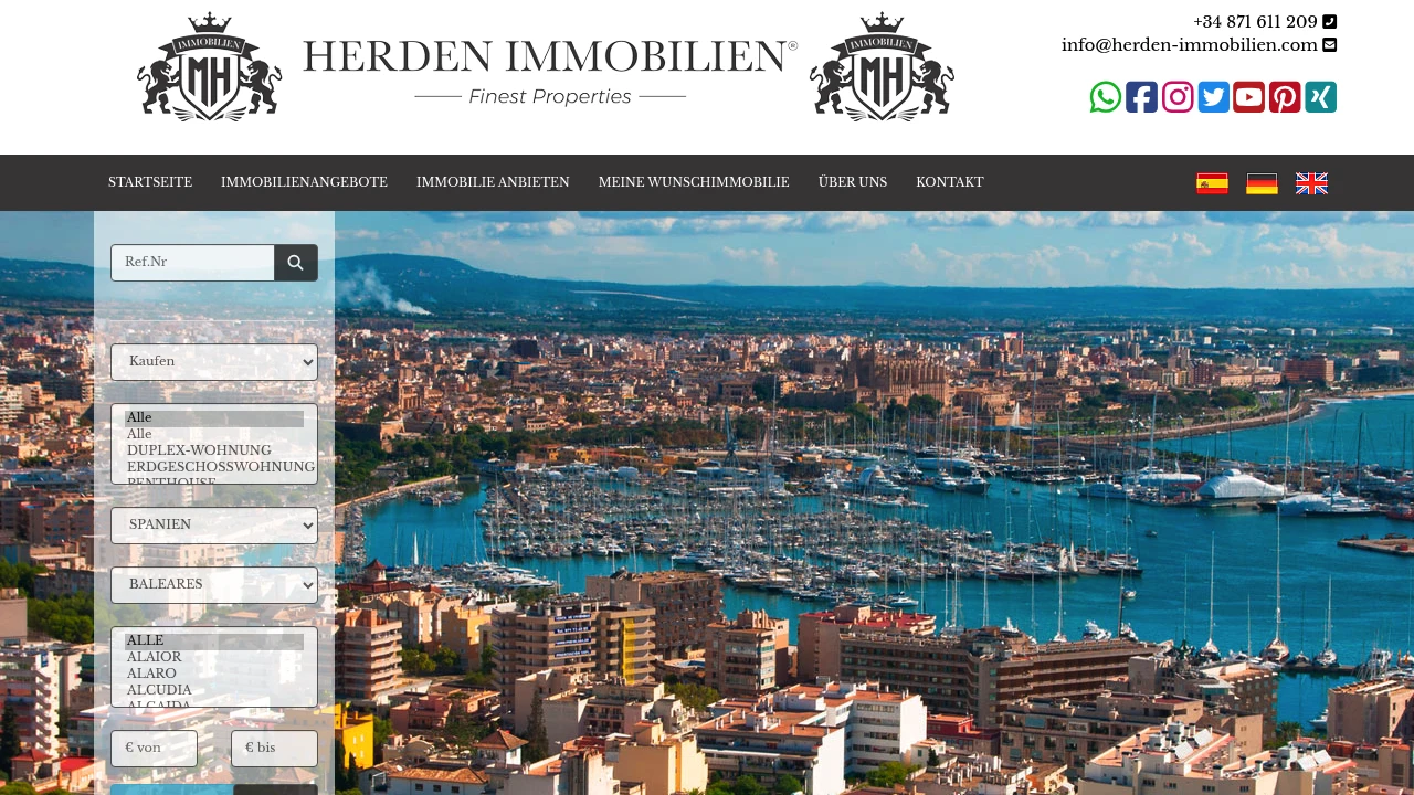Herden Immobilien Mallorca Cover