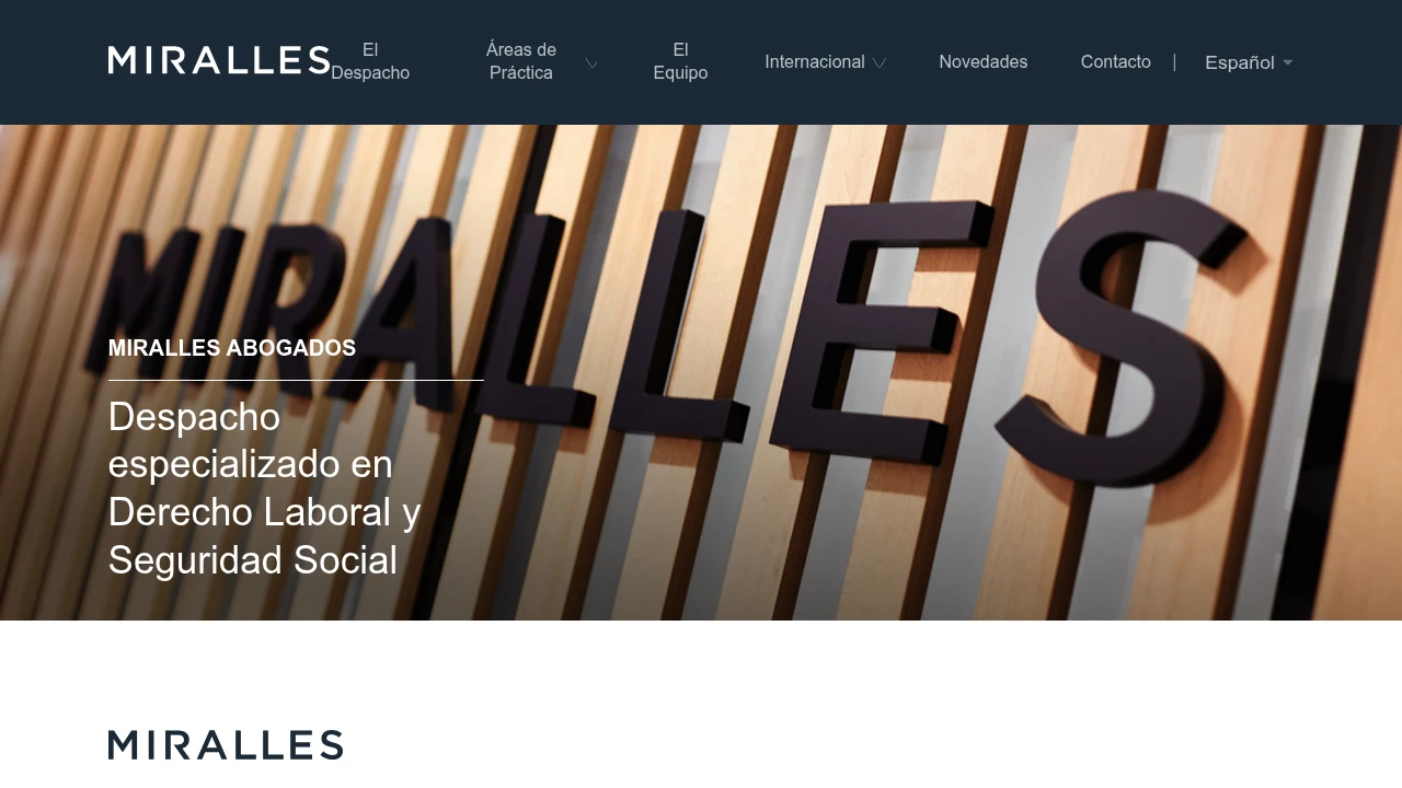 Miralles Abogados Cover
