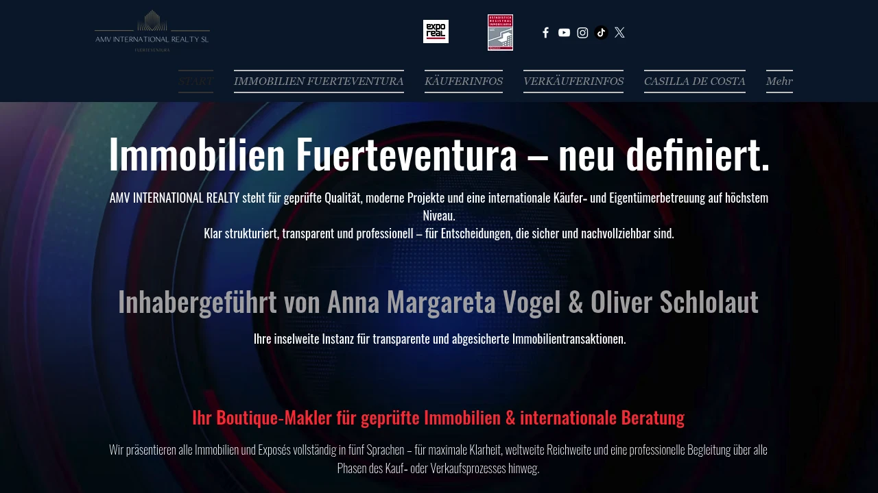 AMV International Realty Cover