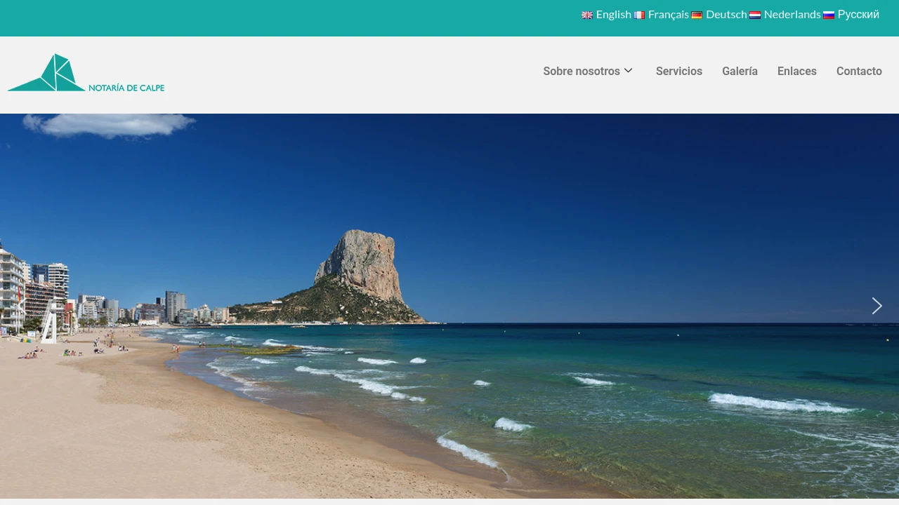 Notaría de Calpe Cover