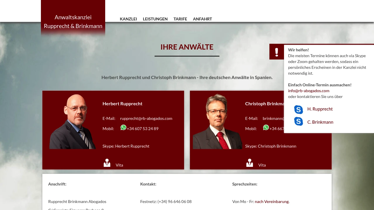 Rupprecht Brinkmann Abogados Cover