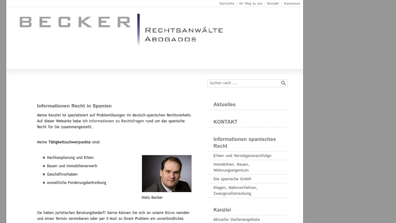Rechtsanwalt Niels Becker Cover