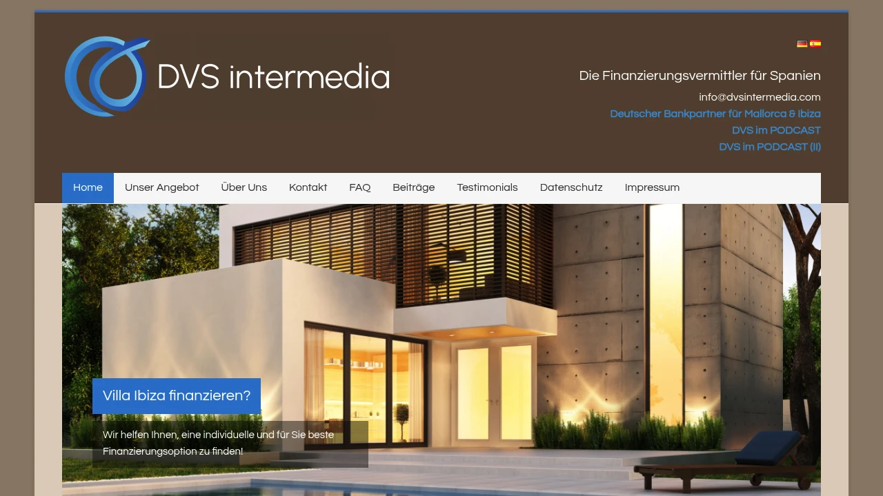 DVS intermedia S.L. Cover
