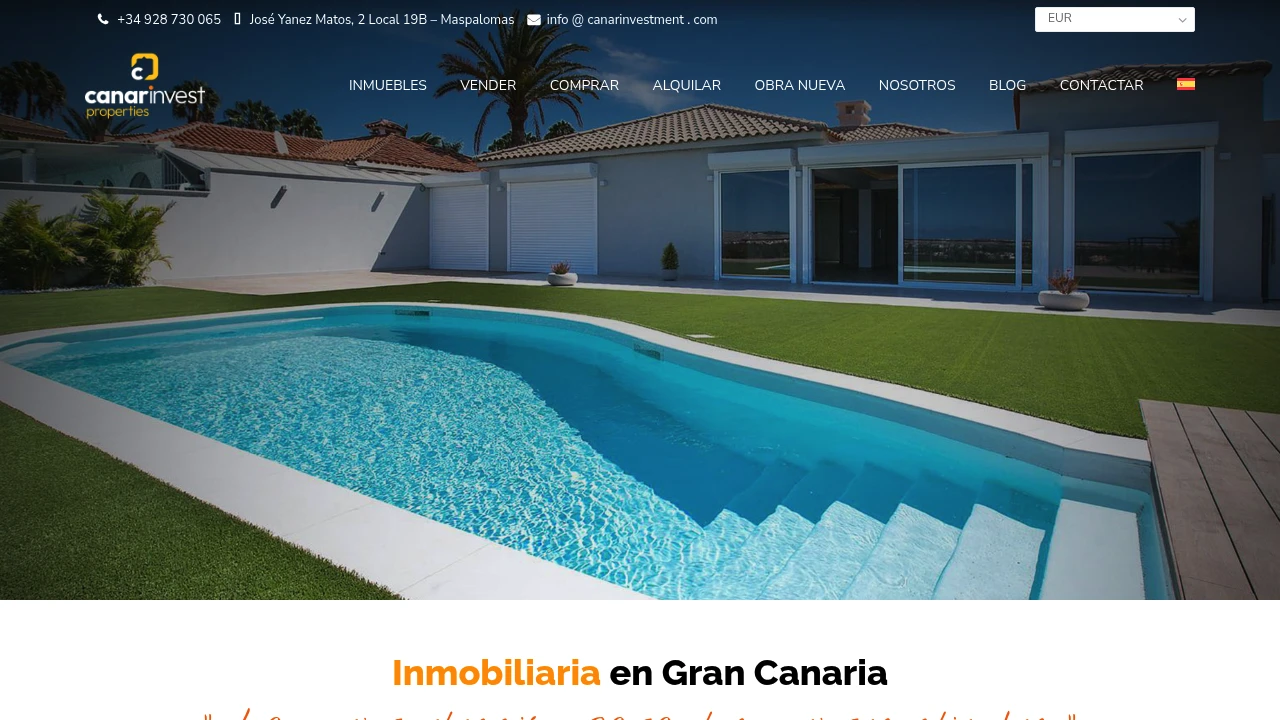Canarinvest Properties Cover