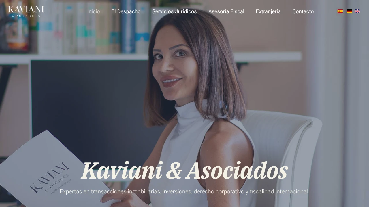 Kaviani & Asociados SL Cover
