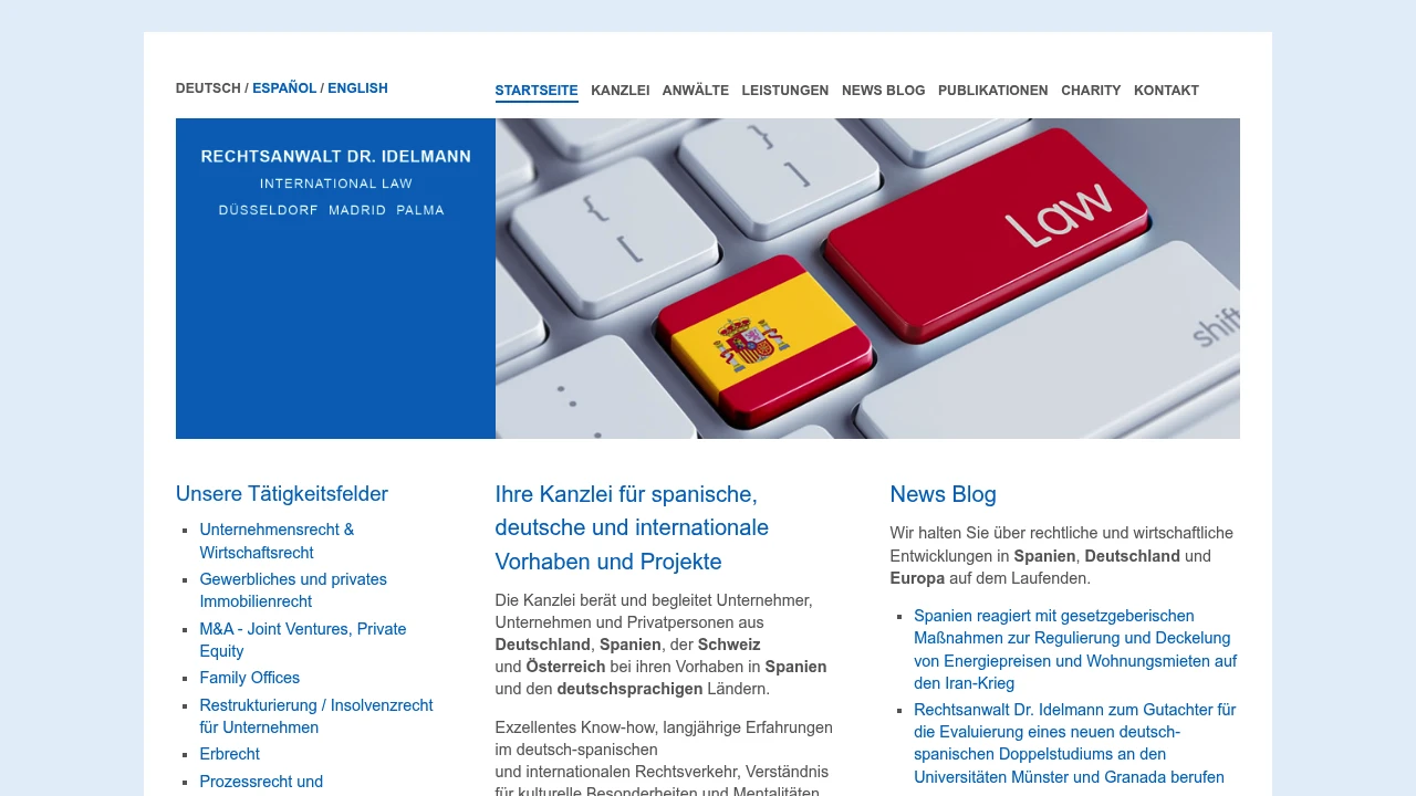 Dr. Idelmann & Asociados Cover