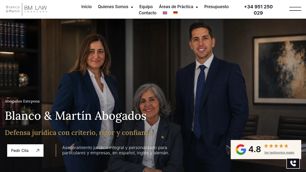 Blanco & Martín Abogados Cover