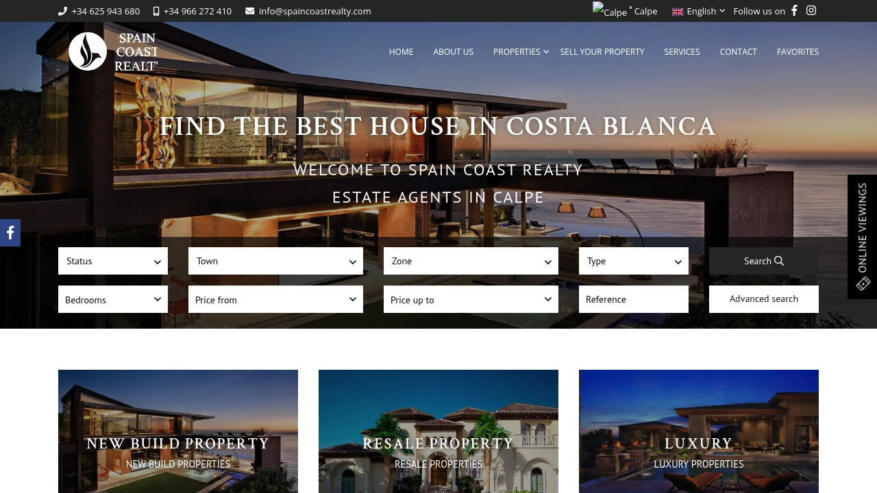 SPAIN COAST REALTY Cover