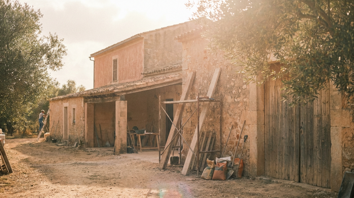 Haus renovieren in Spanien: Baugenehmigung, Kosten & Handwerker